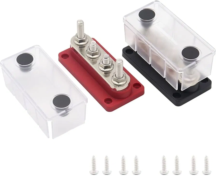 T Tocas Ground Busbar 300A Power Distribution Block